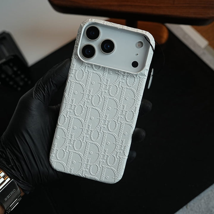 FRATO iPhone 17 Series iPhone 17 Series Premium Embossed PU Leather Designer Pattern Slim Protective Case