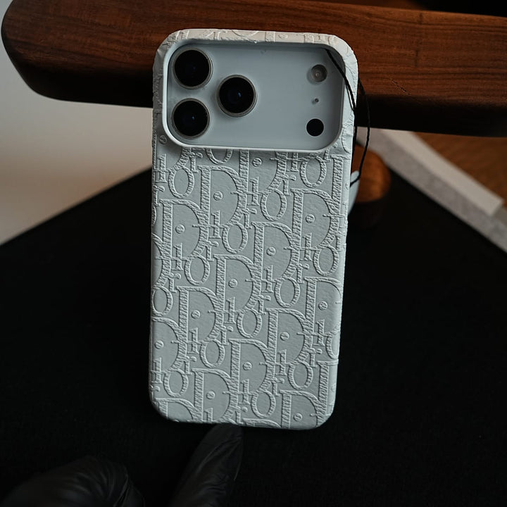 FRATO iPhone 17 Series iPhone 17 Series Premium Embossed PU Leather Designer Pattern Slim Protective Case