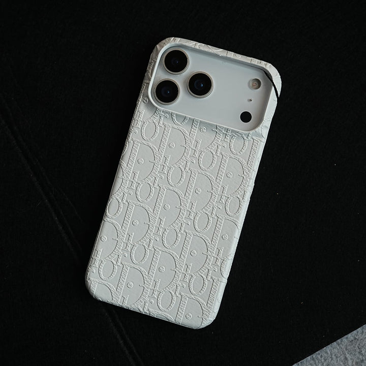 FRATO iPhone 17 Series iPhone 17 Series Premium Embossed PU Leather Designer Pattern Slim Protective Case