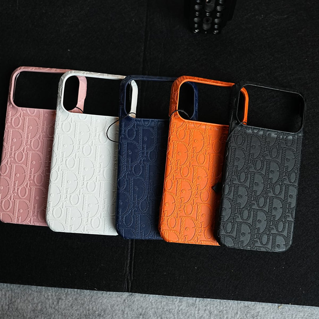 FRATO iPhone 17 Series iPhone 17 Series Premium Embossed PU Leather Designer Pattern Slim Protective Case