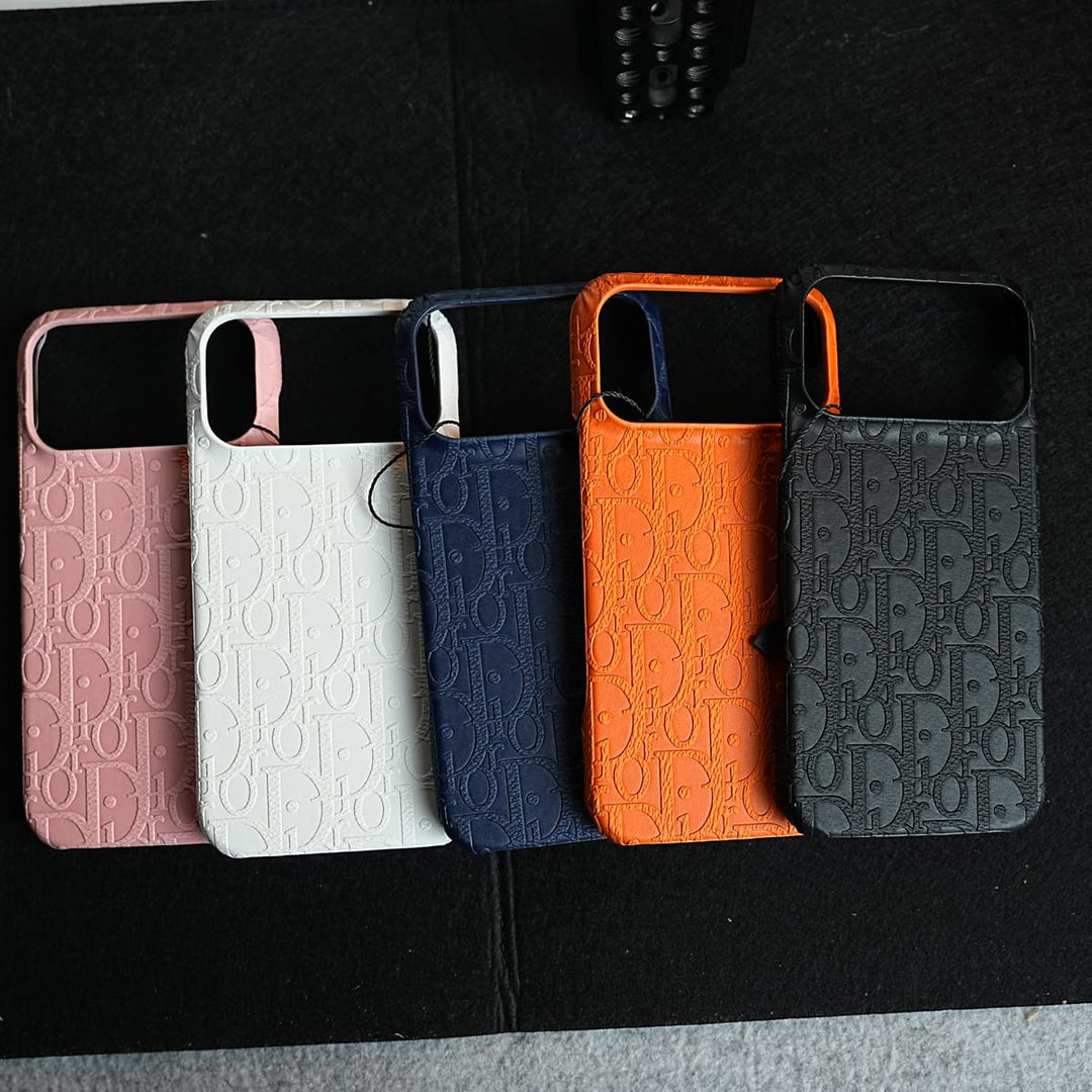 FRATO iPhone 17 Series iPhone 17 Series Premium Embossed PU Leather Designer Pattern Slim Protective Case