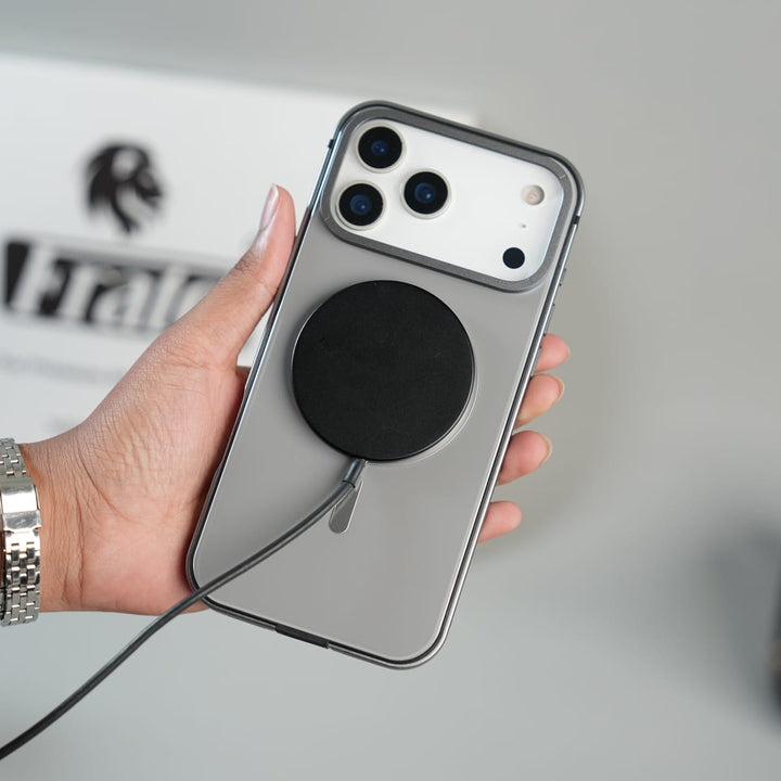 FRATO iPhone 17 Series iPhone 17 Series Premium Glass Back MagSafe Case with Aluminium Side Bumper