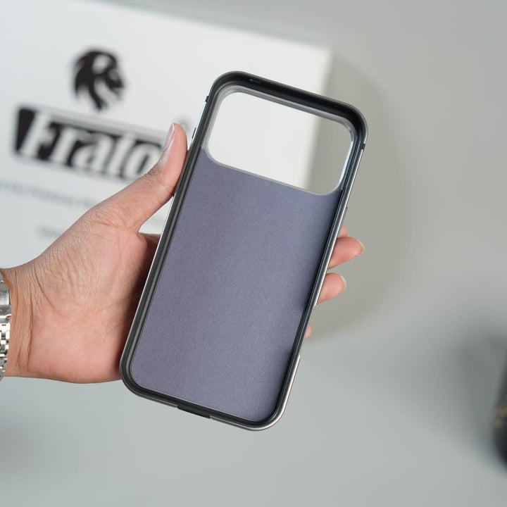 FRATO iPhone 17 Series iPhone 17 Series Premium Glass Back MagSafe Case with Aluminium Side Bumper