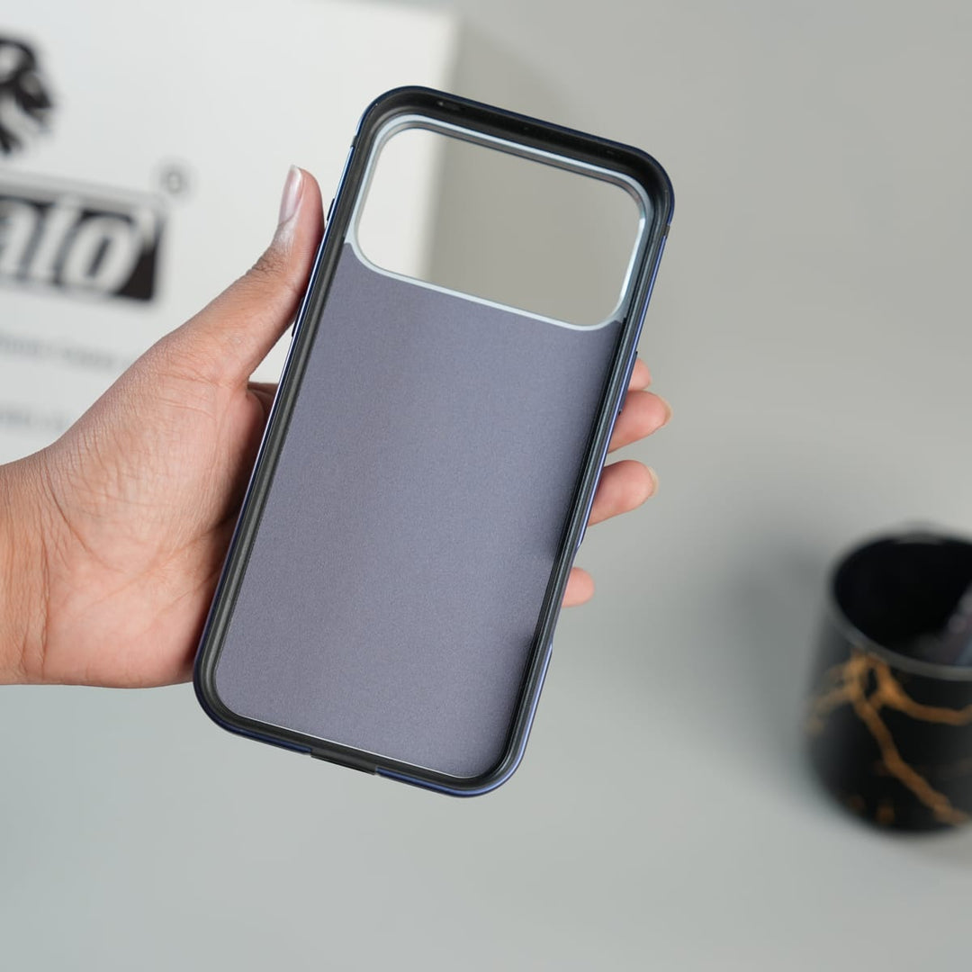 FRATO iPhone 17 Series iPhone 17 Series Premium Glass Back MagSafe Case with Aluminium Side Bumper