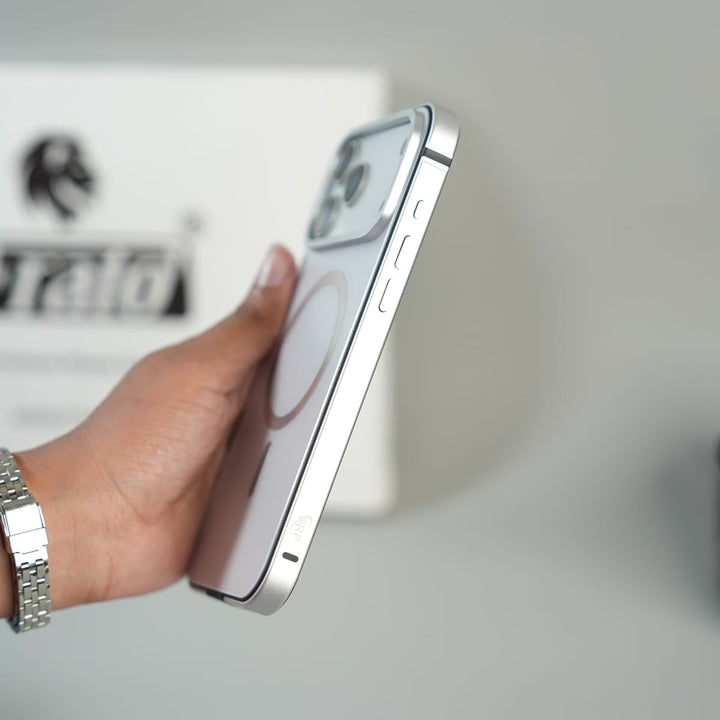 FRATO iPhone 17 Series iPhone 17 Series Premium Glass Back MagSafe Case with Aluminium Side Bumper