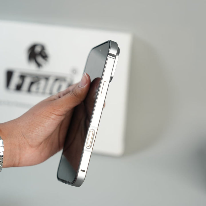 FRATO iPhone 17 Series iPhone 17 Series Premium Glass Back MagSafe Case with Aluminium Side Bumper