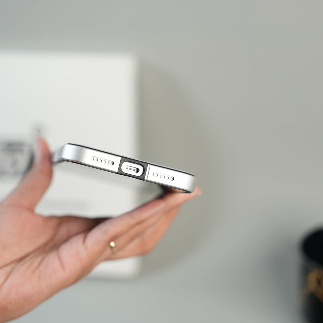 FRATO iPhone 17 Series iPhone 17 Series Premium Glass Back MagSafe Case with Aluminium Side Bumper