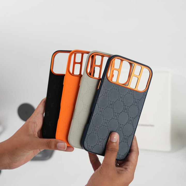 FRATO iPhone 17 Series iPhone 17 Series Premium H Style PU Leather Magsafe Case