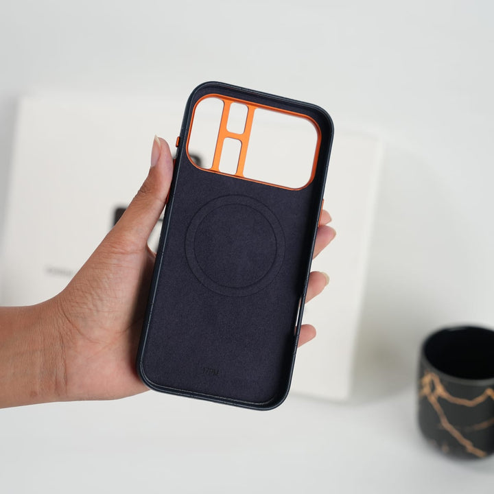 FRATO iPhone 17 Series iPhone 17 Series Premium H Style PU Leather Magsafe Case