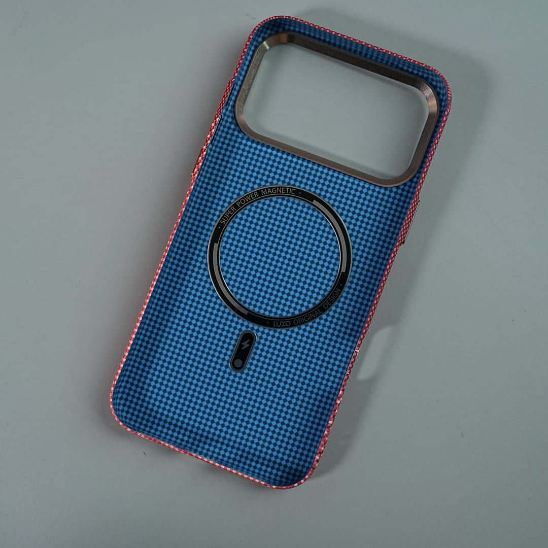 FRATO iPhone 17 Series iPhone 17 Series Premium Pixel Gradient MagSafe Case with Metal Camera Frame