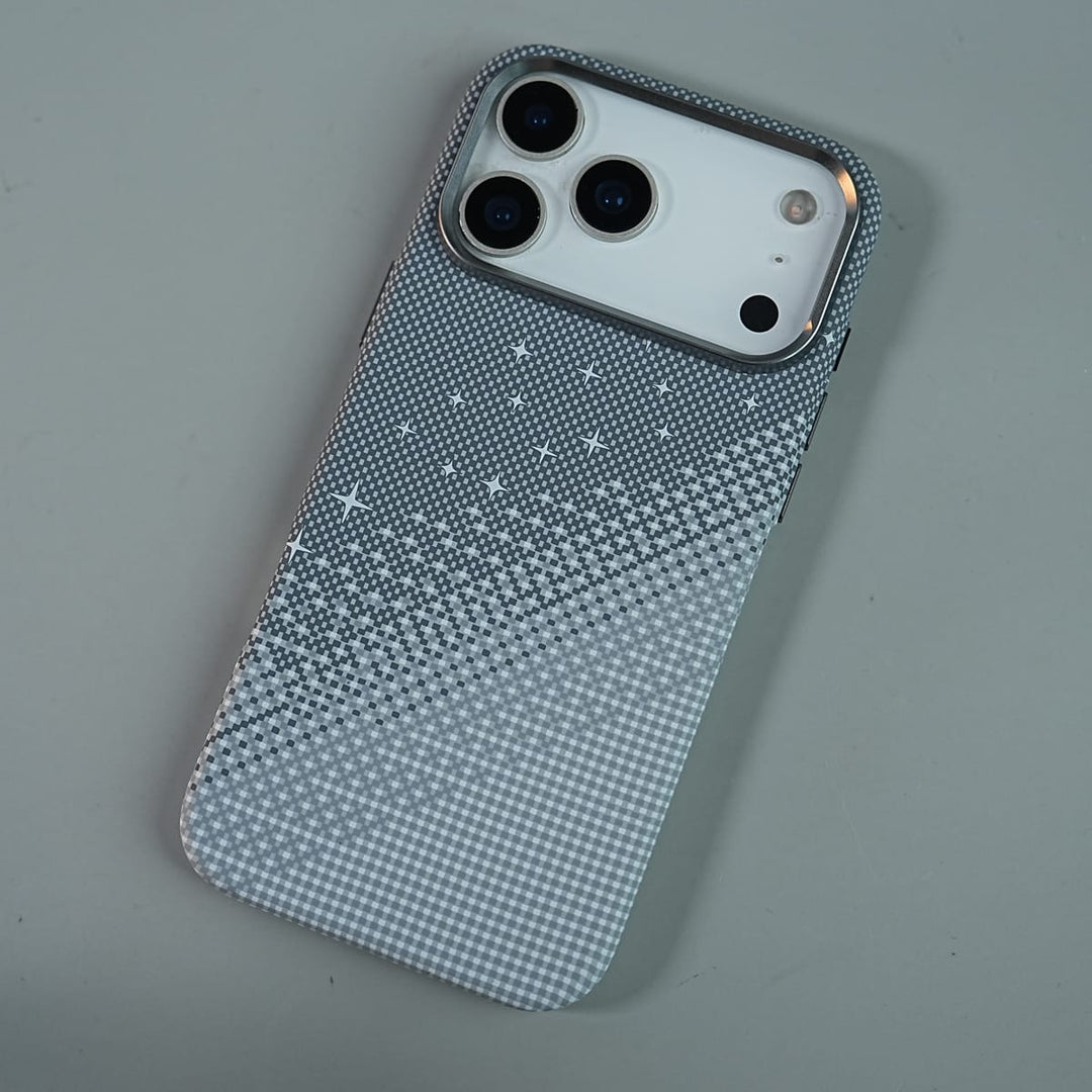 FRATO iPhone 17 Series iPhone 17 Series Premium Pixel Gradient MagSafe Case with Metal Camera Frame