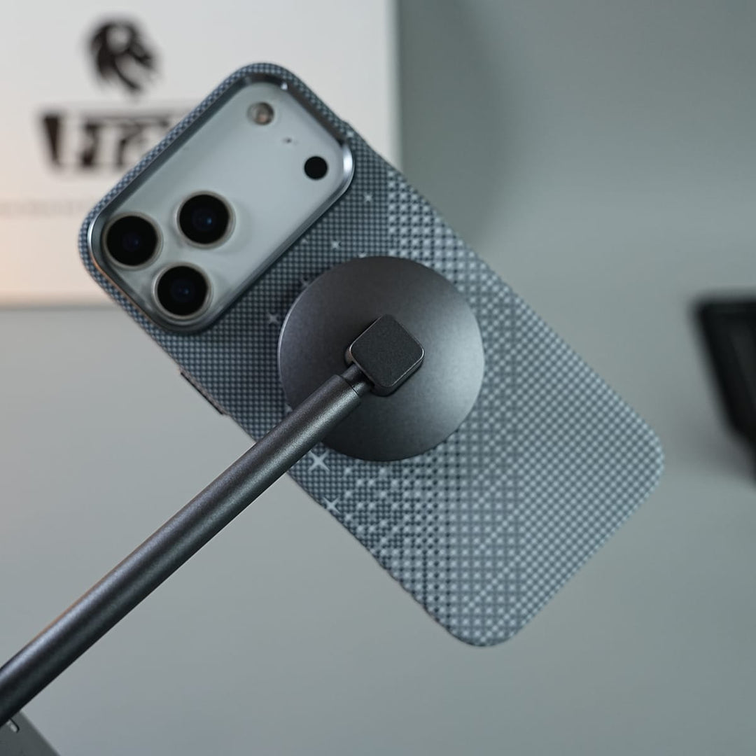 FRATO iPhone 17 Series iPhone 17 Series Premium Pixel Gradient MagSafe Case with Metal Camera Frame