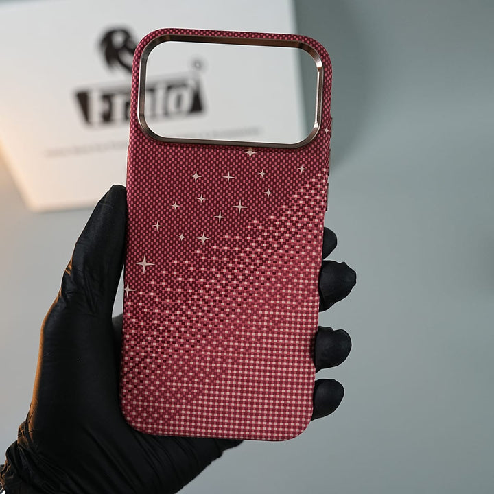 FRATO iPhone 17 Series iPhone 17 Series Premium Pixel Gradient MagSafe Case with Metal Camera Frame