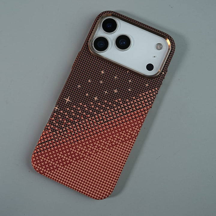 FRATO iPhone 17 Series iPhone 17 Series Premium Pixel Gradient MagSafe Case with Metal Camera Frame