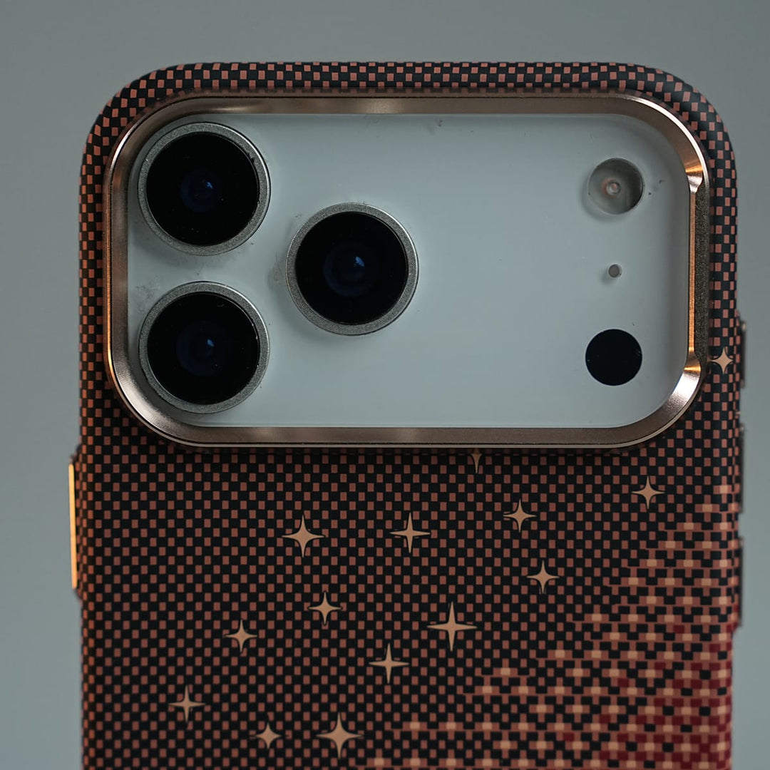 FRATO iPhone 17 Series iPhone 17 Series Premium Pixel Gradient MagSafe Case with Metal Camera Frame