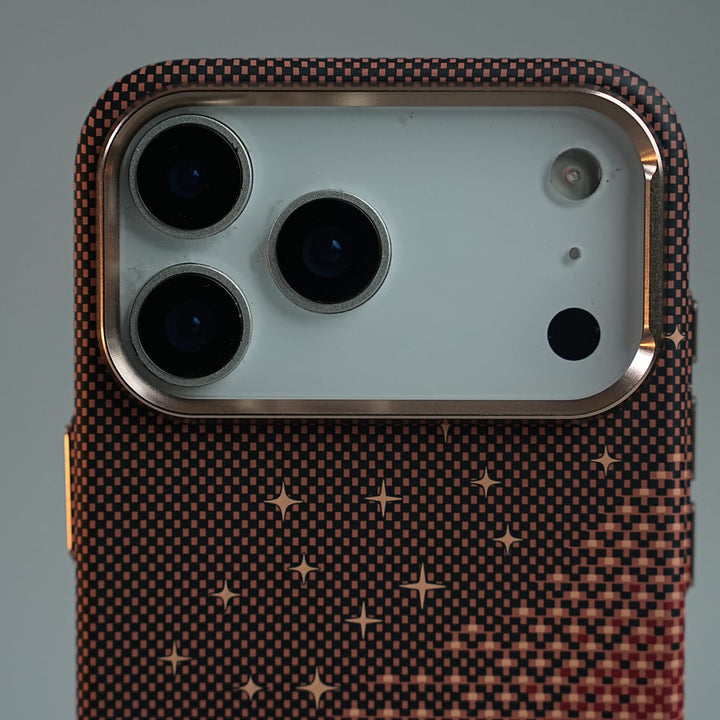 FRATO iPhone 17 Series iPhone 17 Series Premium Pixel Gradient MagSafe Case with Metal Camera Frame
