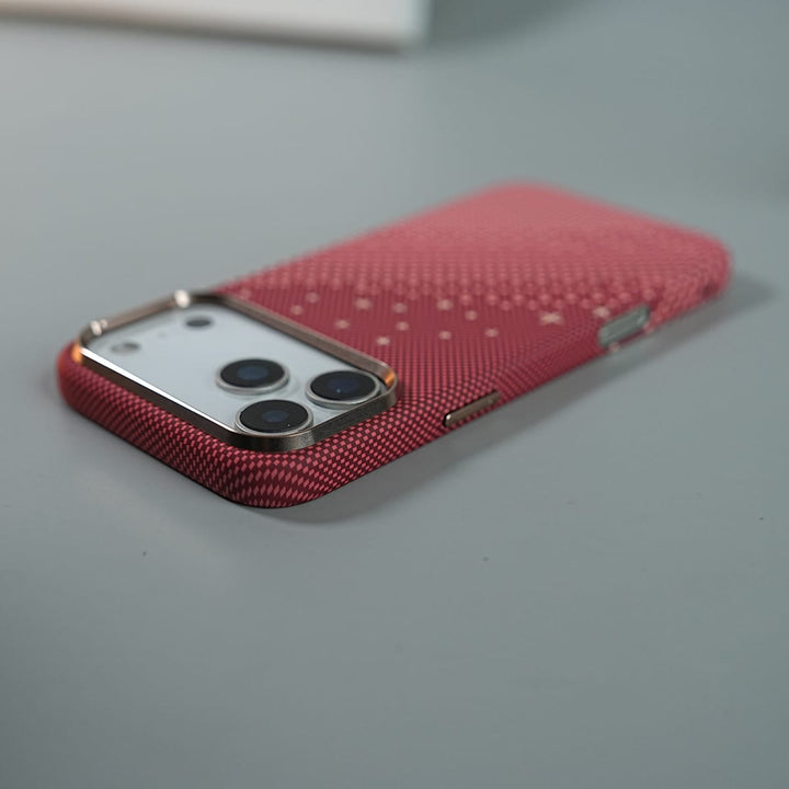 FRATO iPhone 17 Series iPhone 17 Series Premium Pixel Gradient MagSafe Case with Metal Camera Frame