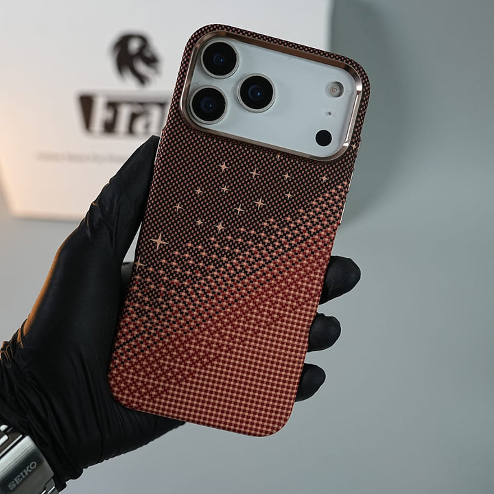 FRATO iPhone 17 Series iPhone 17 Series Premium Pixel Gradient MagSafe Case with Metal Camera Frame