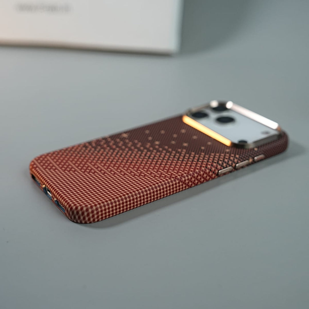 FRATO iPhone 17 Series iPhone 17 Series Premium Pixel Gradient MagSafe Case with Metal Camera Frame