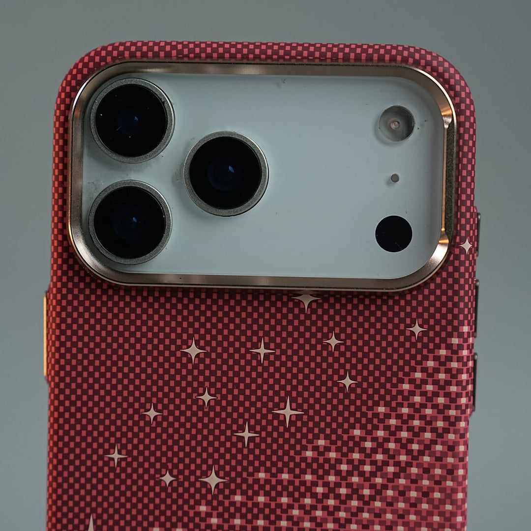 FRATO iPhone 17 Series iPhone 17 Series Premium Pixel Gradient MagSafe Case with Metal Camera Frame