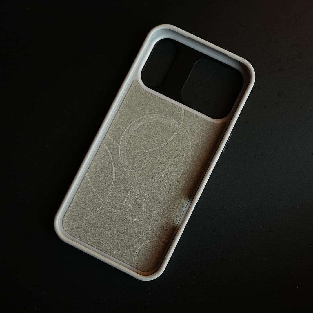 FRATO iPhone 17 Series iPhone 17 Series Premium PU Leather Cut Pattern MagSafe Case with Metal Camera Frame