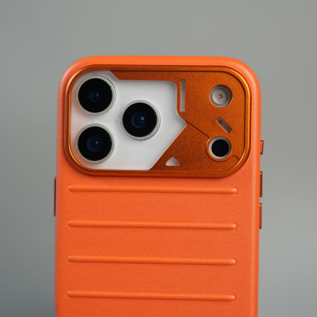 FRATO iPhone 17 Series iPhone 17 Series Premium PU Leather MagSafe Case | Metal Camera Frame Protective Cover