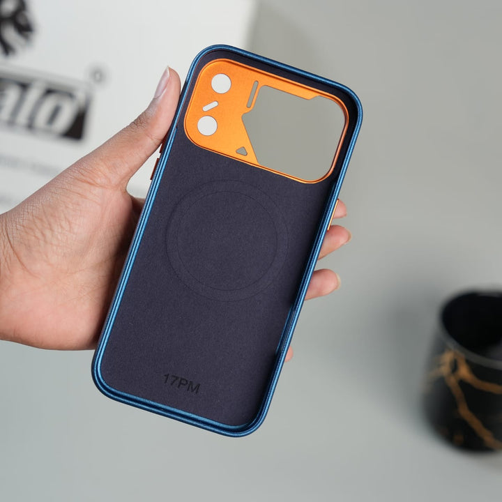 FRATO iPhone 17 Series iPhone 17 Series Premium PU Leather MagSafe Case | Metal Camera Frame Protective Cover