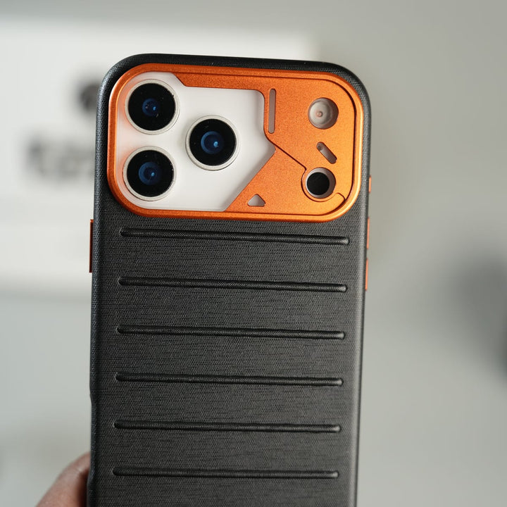 FRATO iPhone 17 Series iPhone 17 Series Premium PU Leather MagSafe Case | Metal Camera Frame Protective Cover
