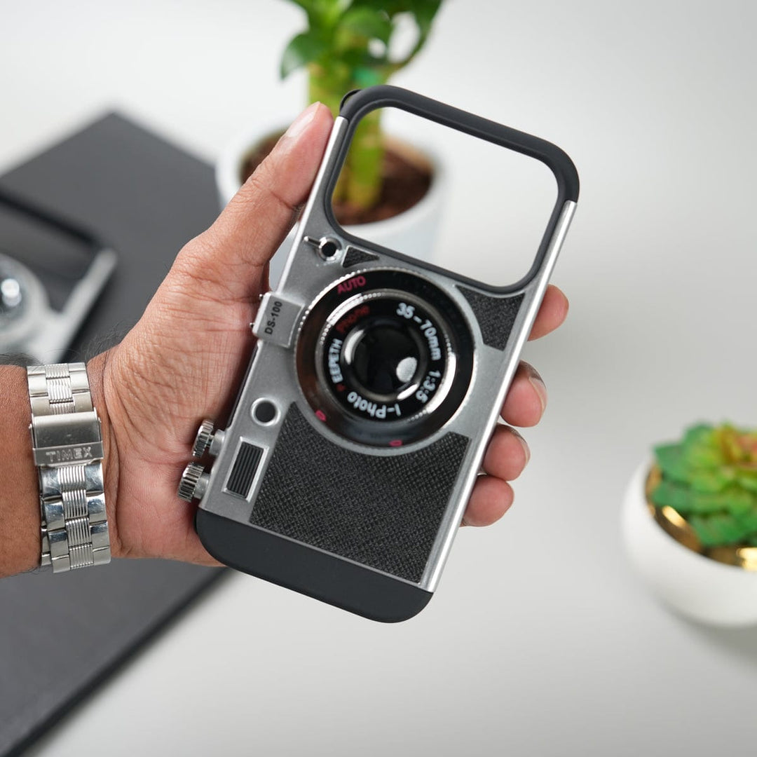 FRATO iPhone 17 Series iPhone 17 Series Retro Camera Design Case with Lanyard | Shockproof Protective Cover