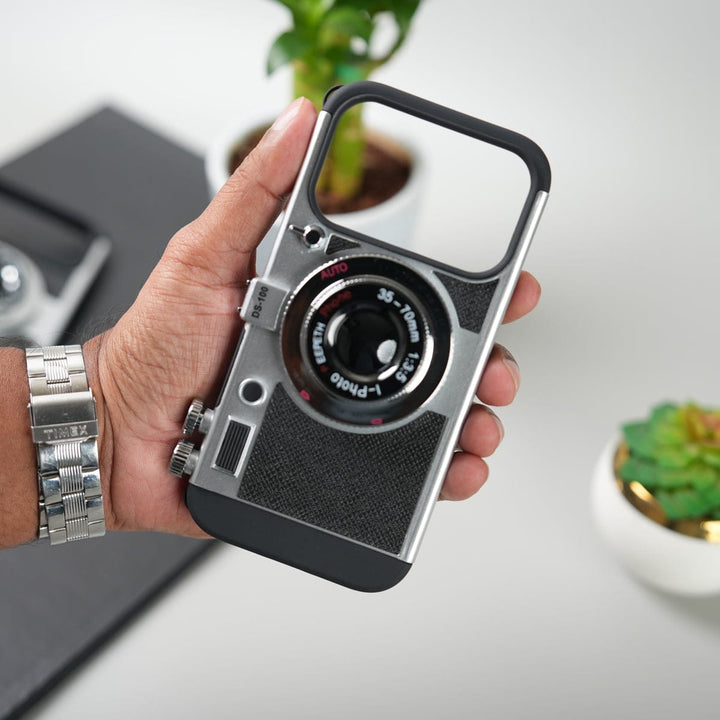 FRATO iPhone 17 Series iPhone 17 Series Retro Camera Design Case with Lanyard | Shockproof Protective Cover