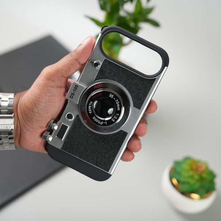 FRATO iPhone 17 Series iPhone 17 Series Retro Camera Design Case with Lanyard | Shockproof Protective Cover