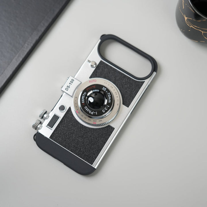 FRATO iPhone 17 Series iPhone 17 Series Retro Camera Design Case with Lanyard | Shockproof Protective Cover