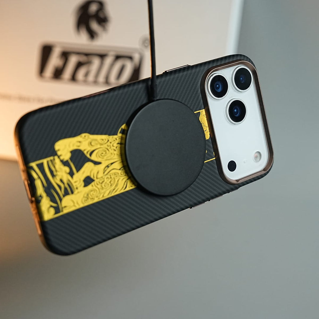 FRATO iPhone 17 Series iPhone 17 Series Royal Gold Tiger Edition Magsafe Case