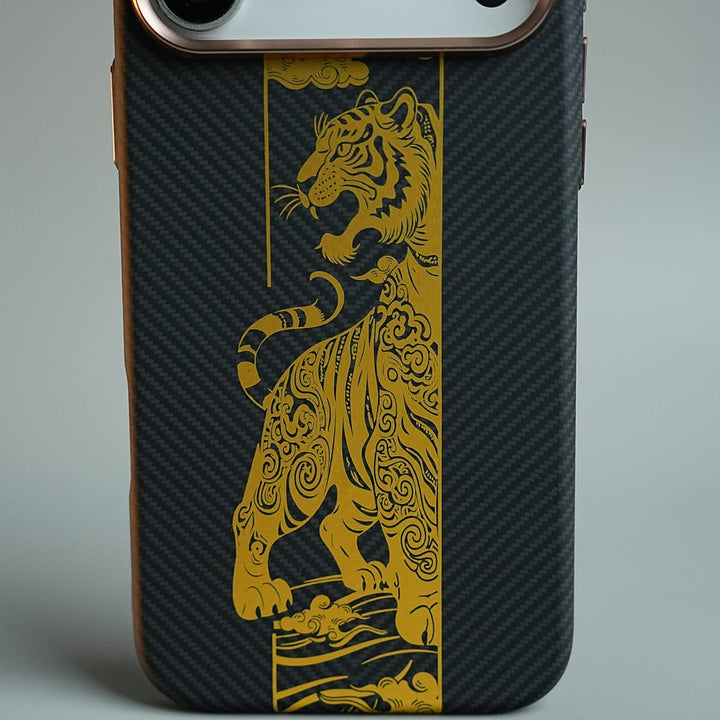 FRATO iPhone 17 Series iPhone 17 Series Royal Gold Tiger Edition Magsafe Case