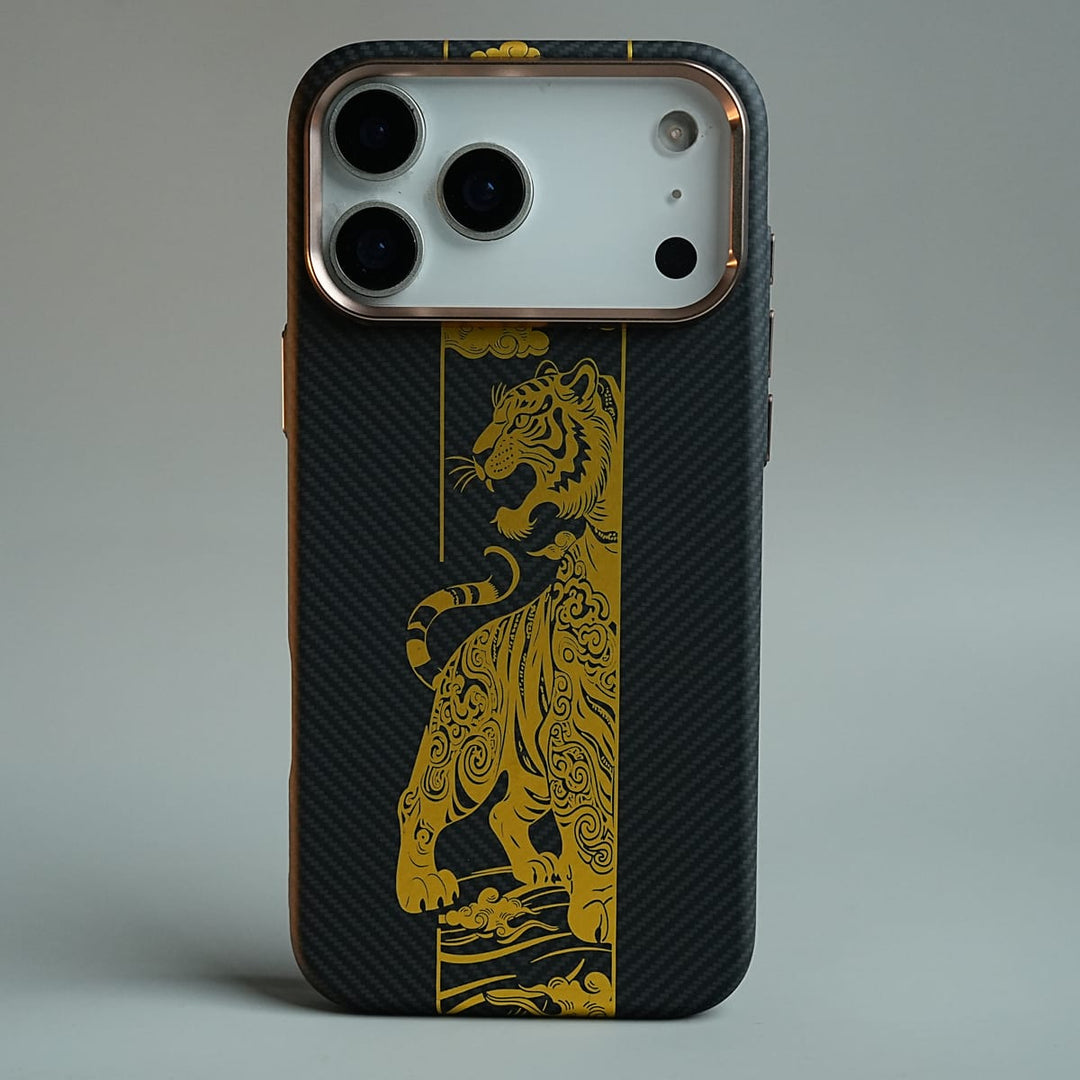 FRATO iPhone 17 Series iPhone 17 Series Royal Gold Tiger Edition Magsafe Case
