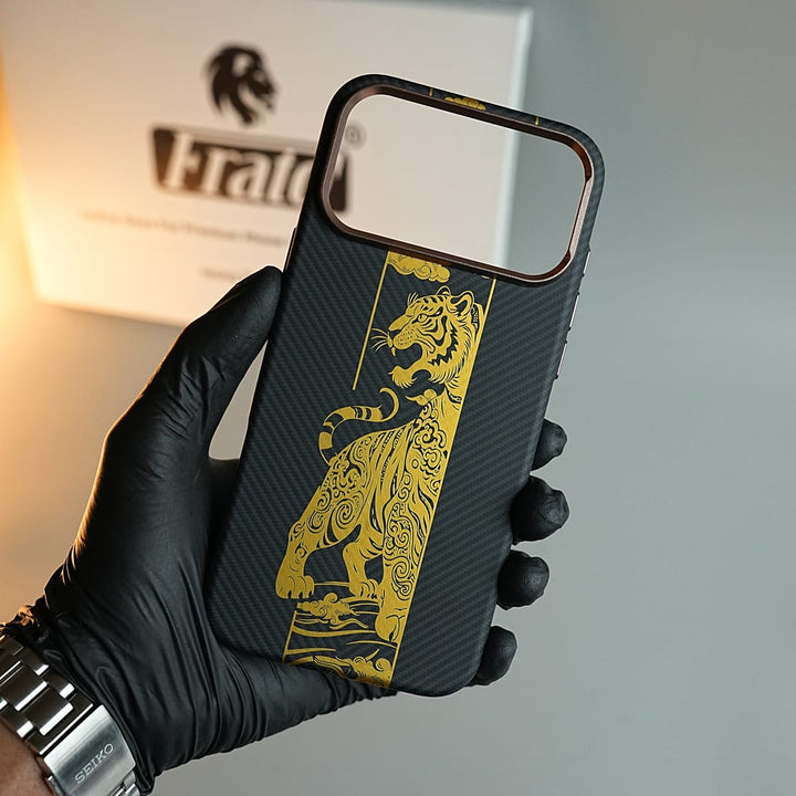 FRATO iPhone 17 Series iPhone 17 Series Royal Gold Tiger Edition Magsafe Case