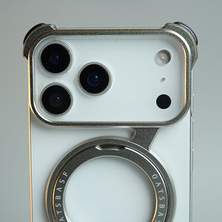 FRATO iPhone 17 Series iPhone 17 Series Z Shape Aluminum Metal Rotating Kickstand Frameless Design