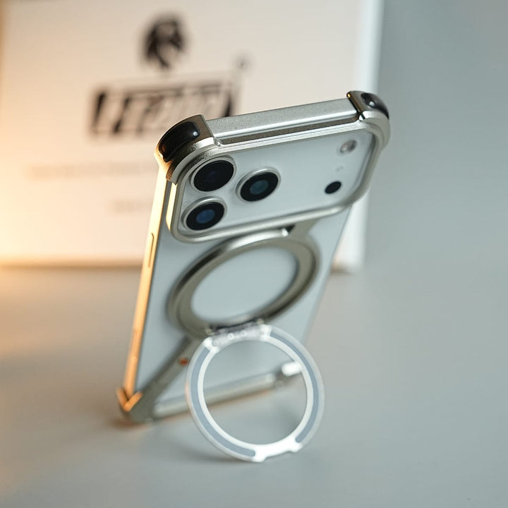 FRATO iPhone 17 Series iPhone 17 Series Z Shape Aluminum Metal Rotating Kickstand Frameless Design
