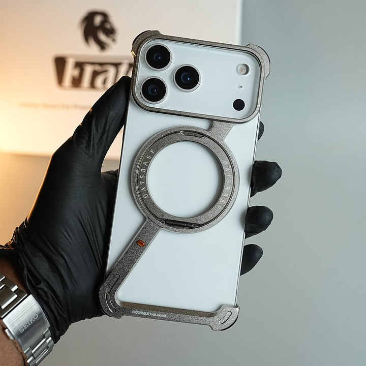 FRATO iPhone 17 Series iPhone 17 Series Z Shape Aluminum Metal Rotating Kickstand Frameless Design