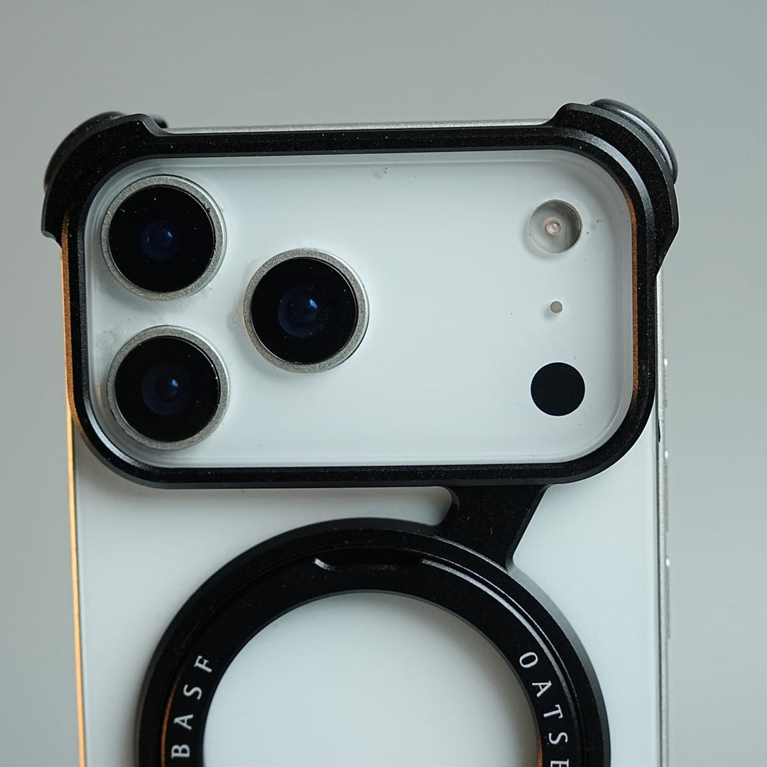 FRATO iPhone 17 Series iPhone 17 Series Z Shape Aluminum Metal Rotating Kickstand Frameless Design