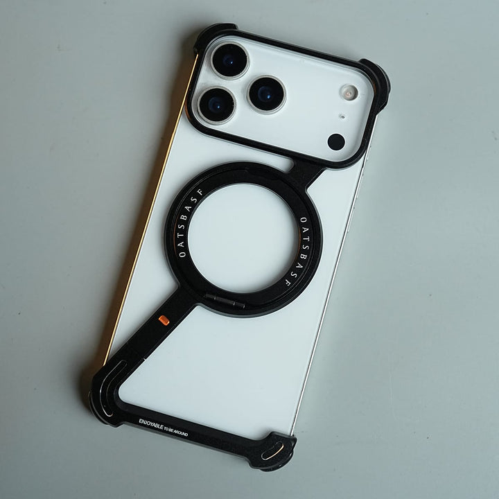 FRATO iPhone 17 Series iPhone 17 Series Z Shape Aluminum Metal Rotating Kickstand Frameless Design