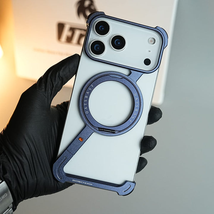 FRATO iPhone 17 Series iPhone 17 Series Z Shape Aluminum Metal Rotating Kickstand Frameless Design