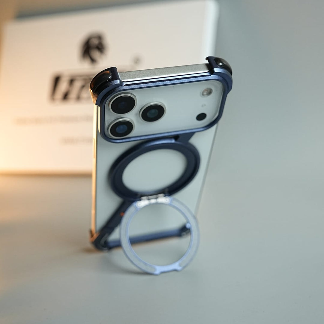 FRATO iPhone 17 Series iPhone 17 Series Z Shape Aluminum Metal Rotating Kickstand Frameless Design