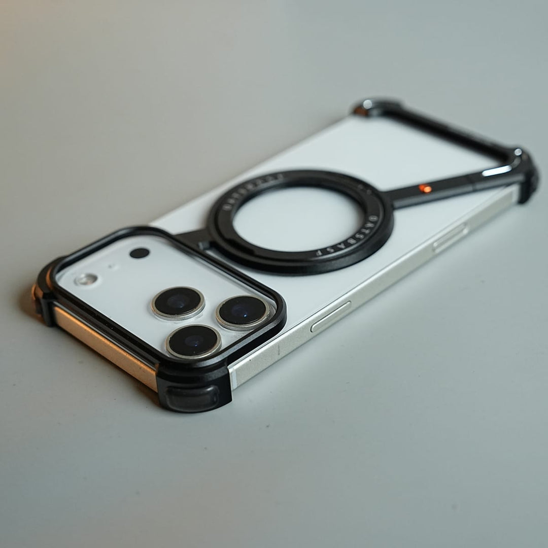 FRATO iPhone 17 Series iPhone 17 Series Z Shape Aluminum Metal Rotating Kickstand Frameless Design