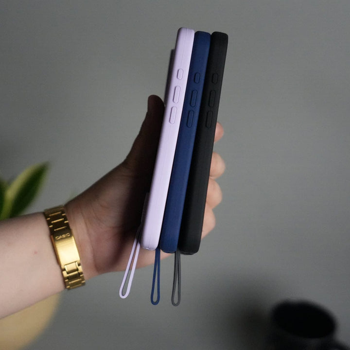 FRATO iPhone 17 Series iPhone 17 Silicone Case | Magnetic Ring | Silicone Rotating Grip Strap Cover