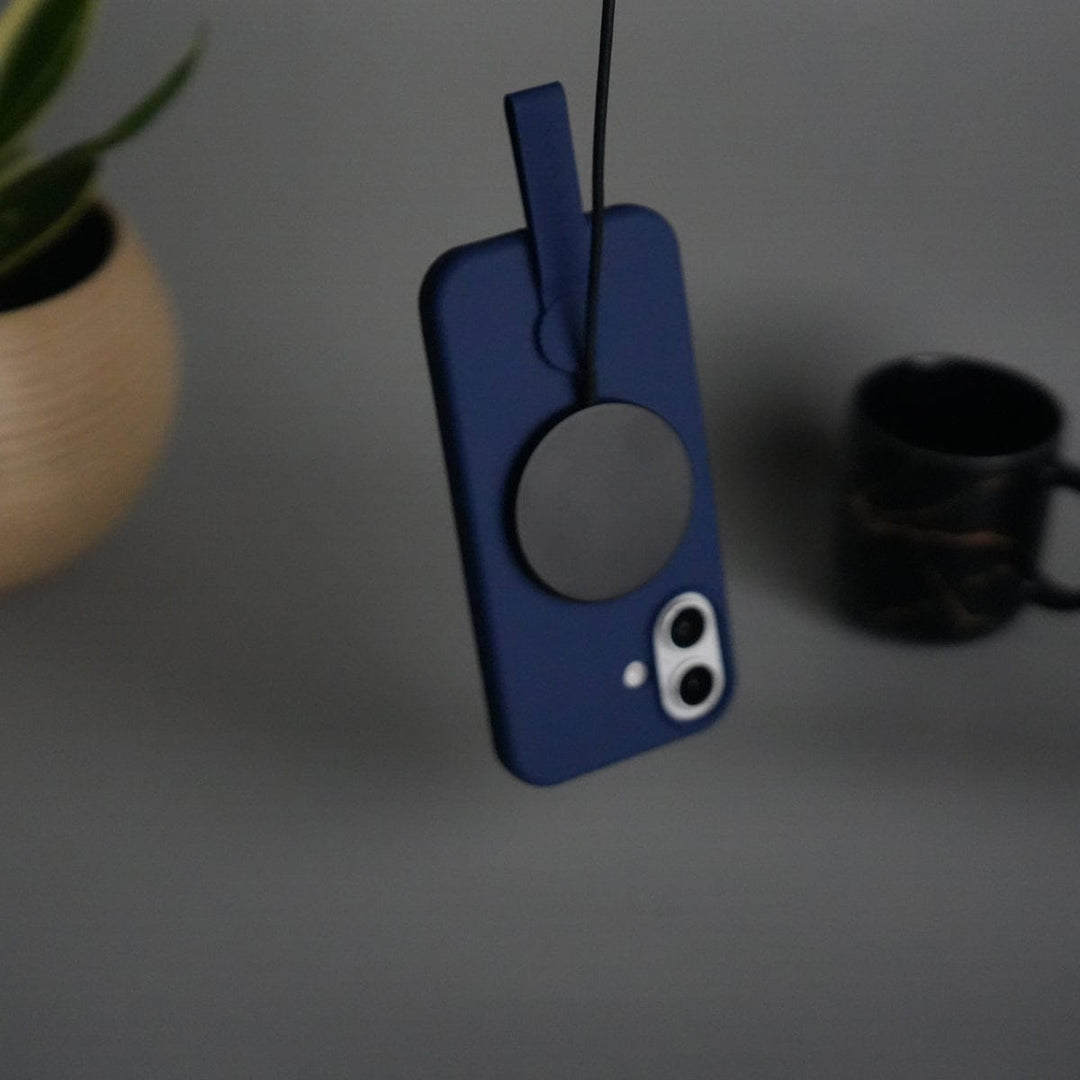 FRATO iPhone 17 Series iPhone 17 Silicone Case | Magnetic Ring | Silicone Rotating Grip Strap Cover