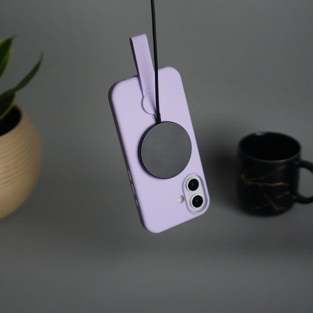 FRATO iPhone 17 Series iPhone 17 Silicone Case | Magnetic Ring | Silicone Rotating Grip Strap Cover