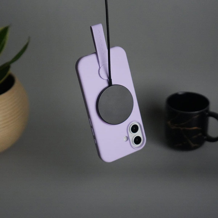 FRATO iPhone 17 Series iPhone 17 Silicone Case | Magnetic Ring | Silicone Rotating Grip Strap Cover