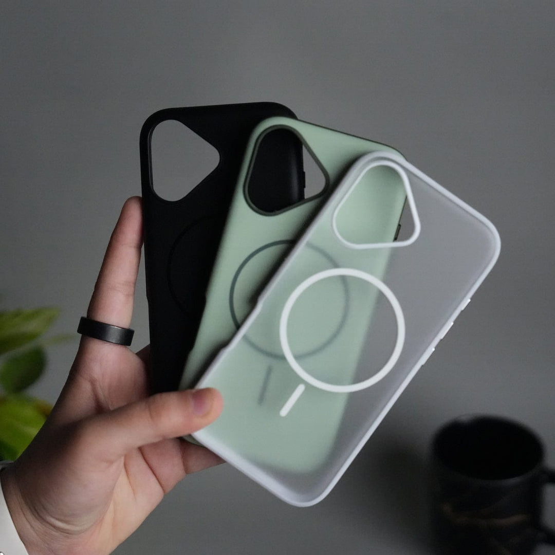 FRATO iPhone 17 Series iPhone 17 Soft Touch MagSafe Case | Matte Finish with Color Camera Frame