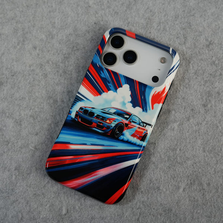 FRATO iPhone 17 Series iPhone Racing Drift Graphic Case Sports Car Edition HD Cover